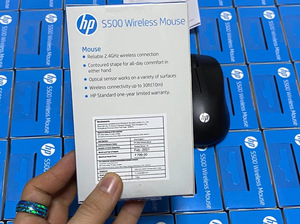 En stock pour <span class=keywords><strong>HP</strong></span> S500 <span class=keywords><strong>souris</strong></span> <span class=keywords><strong>sans</strong></span> <span class=keywords><strong>fil</strong></span> 2.4G ordinateur portable bureau femme entreprise maison optoélectronique - Product Image 5