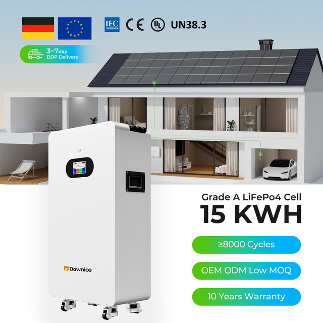 Powerbrick 15kwh Battery 51.2V 280AH 300AH Lifepo4 Battery 8000 Deep Cycle Home Energy Storage Eu Stock