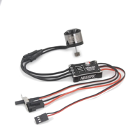 NeebRC AM32 45A Case ESC SM3.0 T Plug 2322 3500KV Motor Tanpa Sikat 1/12 RC Mobil Crawler Mainan MN99 MN168 MN78 MN82 Kit Peningkatan