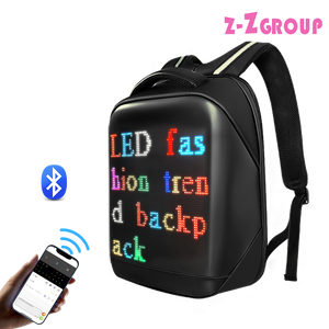 Рыцарь светодиодный рюкзак с приложением управления массажем изменения использования на открытом воздухе мобильное приложение DIY рюкзак для верховой езды - Product Image 2