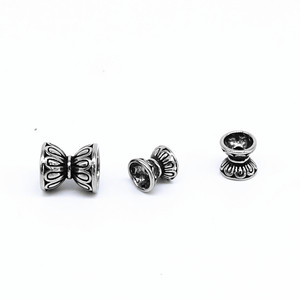 yunnique Stainless Steel Flower Spacer <b>Beads</b> For Jewelry Making 316 Metal <b>Loose</b> <b>Beads</b> DIY Accessories - Product Image 5
