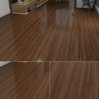 Revêtement de sol LVT à surface gaufrée, toucher doux et confortable, carrelage vinyle de luxe pour les chambres d'hôtel