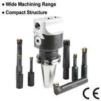 Ensemble de têtes de perçage de précision F1, 50 mm, 75 mm, micro-réglables, kit de têtes de perçage F1-12 F1-18 pour machine de fraisage CNC
