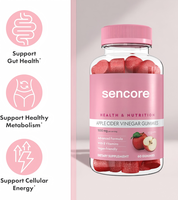 Gummies de vinaigre de cidre de pomme véganes personnalisées OEM ODM 1000mg avec vitamines B, sans OGM, sans gluten, complément alimentaire