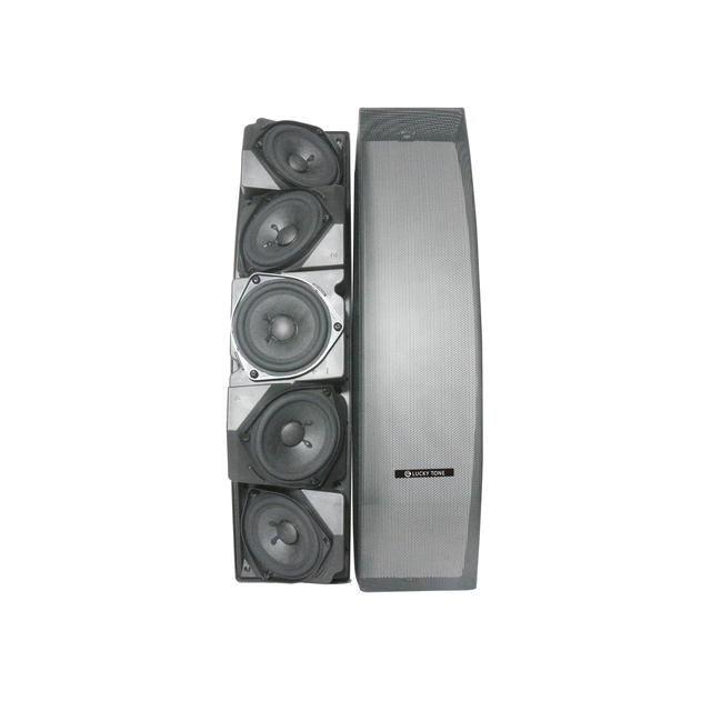 Speakers Pro Line Wall Speaker Featuring Long Low Impedance and Optimized Directivity for Demanding Applications Wall Speaker