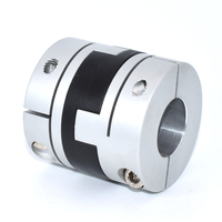Coupleur en alliage d'aluminium à jeu nul de haute précision moteur prix d'usine accouplement Type de serrage coupleur Oldham Flexible OEM