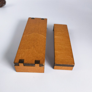 Japanese Style Wooden <b>Bench</b> <b>Set</b> Peach Wood Color Rectangle Shape <b>Table</b> Decoration Accessories - Product Image 2