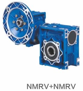 Double-Dàn dựng nmrv Worm Gear Reducer động cơ điện tốc độ giảm tốc với trục đầu vào - Product Image 4