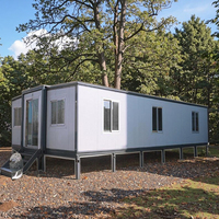 Casa modular de lujo para dormitorio, casa prefabricada con contenedor Akay, contenedor expandible prefabricado, envío a casa, contiene para exteriores
