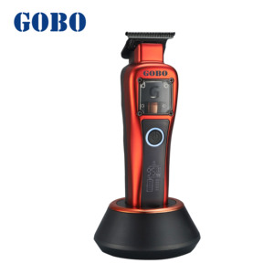Tondeuse à cheveux professionnelle GB-27, moteur vectoriel puissant 10000 tr/min, lame DLC, machine à couper les cheveux, usage domestique, batterie, anglais - Product Image 1