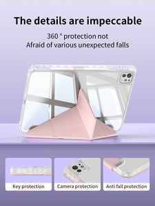 Funda transparente plegable 3+<span class=keywords><strong>Y</strong></span> para <span class=keywords><strong>iPad</strong></span> 10.ª <span class=keywords><strong>y</strong></span> 11.ª generación 2025, 7/8/9 10.2'', funda de inicio para <span class=keywords><strong>Air</strong></span> 4 5 6 7 11, para <span class=keywords><strong>Air</strong></span> 2 9.7 Pro 11 <span class=keywords><strong>Mini</strong></span> 6 7 - Product Image 4