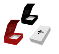 Vente en gros Boîte d'emballage cadeau magnétique avec logo personnalisé Carton rigide EVA rigide Insert en mousse EVA imperméable Doublure éponge Crème pour le visage