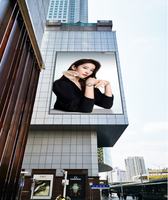 Pantalla LED IP66 Totalmente Impermeable P4 P5 P6 1080P HDR10 de Alto Brillo, Legible Bajo la Luz Solar, Bajo Consumo de Energía, Señalización para Gabinetes, Publicidad