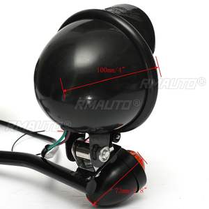 Barre de feux de croisement et de position pour Yamaha V-Star XVS 650 950 1100 Custom Silverado Honda VTX 1300 Kawasaki Suzuki - Product Image 6