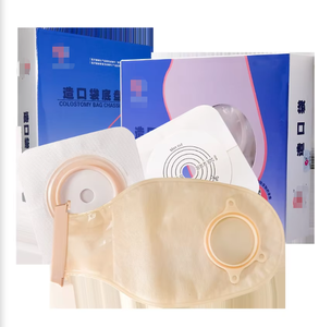 Bolsa de Proctostomía KS de Dos Piezas, Tipo Abierto, de Tela No Tejida, de Un Solo Uso, para el Cuidado de Fístulas, Dispositivo Médico - Product Image 5
