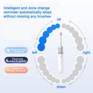 Limpiador Dental Eléctrico Profesional <span class=keywords><strong>de</strong></span> Triple Temporización, Levitación Magnética, Limpieza Profunda Sónica, IPX7, Recargable por USB, Cerdas Suaves, para el Hogar - Product Image 4