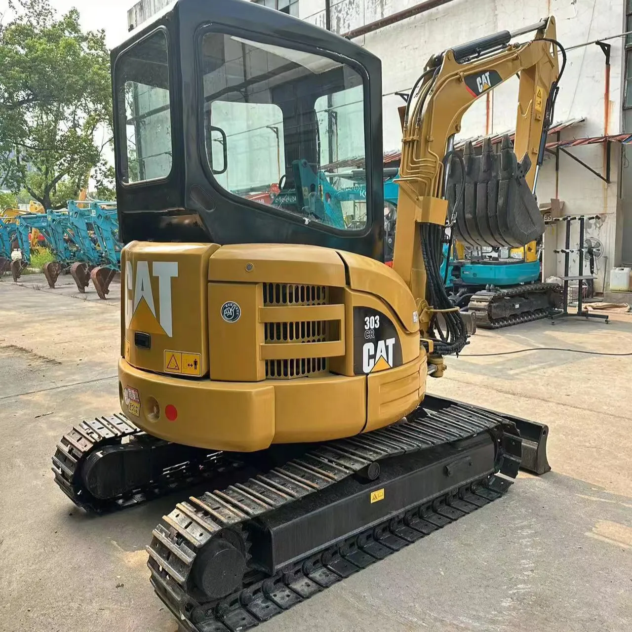 Mini macchina da costruzione usata cingolata escavatori idraulici crawler CAT 3030C