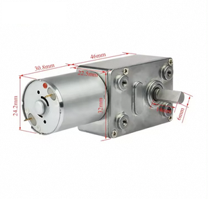 JGY370-Caja de cambios eléctrica de ángulo recto de 90 grados, <span class=keywords><strong>motor</strong></span> de engranaje helicoidal de ángulo recto, <span class=keywords><strong>6V</strong></span>, <span class=keywords><strong>6V</strong></span>, 150 RPM, 12 V, 24V, 12 V - Product Image 3