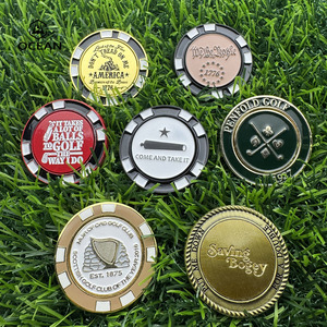 Jetons de <span class=keywords><strong>poker</strong></span> de golf personnalisés, fabrication sur mesure, logo personnalisé, pièces de <span class=keywords><strong>poker</strong></span>, accessoires de golf - Product Image 6