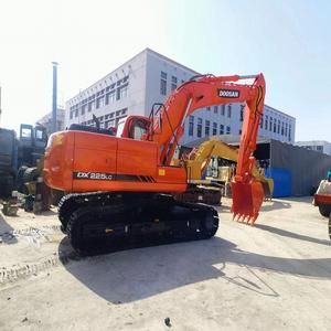 DOOSAN-Excavadora de oruga usada, maquinaria de movimiento de tierras con motor central, componentes de bomba y PLC - Product Image 2