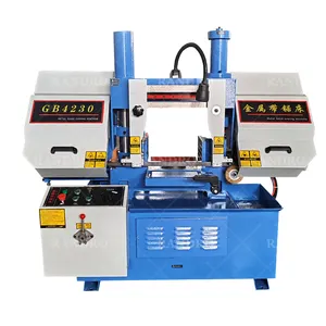 Máquina de corte de metal de alta calidad Randro máquina de sierra de banda GB4230 GB4235