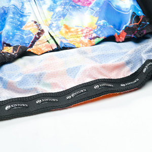 OEM LadiesGraphic Cycling Suit Multiple Colorful Design Options with Fully Customizable Jersey Pants Shock Absorb <b>Cushion</b> - Product Image 6