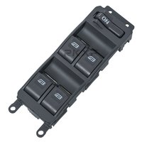 GONOW Interrupteur de lève-vitre avant gauche en plastique ABS RK-1011 noir pour véhicules 2013-2019