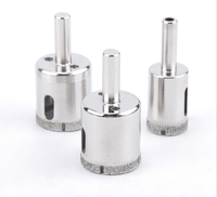 Forets à Diamant pour Perçage de Trous de 6 à 100 mm, Scies à Trous, Coupe-Trous, Taper en Diamant pour Carrelage, Marbre, Verre, Granit