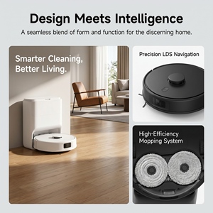 Robot Aspirador PV9 con Función de Autolimpieza y Elevación Automática de la Mopa, Navegación LDS, 20000Pa, Control por App Tuya, Ideal para Pelo de Mascotas - Product Image 2