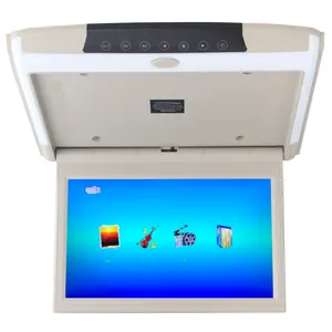 11.6 inch MP5 Car Flip Down Monitor Bus Overhead Screen Ceiling TFT LCD Display Roof Mount Player