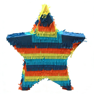 Fun All Occasion Celebration Pinata Vibrant Color Scheme Great for Party Favors Game Supplies and Backdrop Decorations - Product Image 2