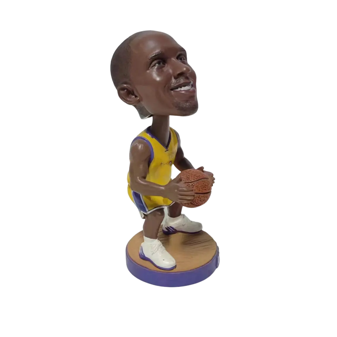 Coleção de resina esportiva modelo de basquete estatueta cabeça de bobble artificial personalizada figura de fábrica atacado cabeça de bobble