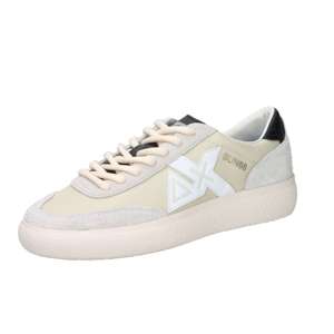 Sun68 Baskets pour hommes en toile crème, chaussures tendance 40 41 42 43 44 45 - Product Image 4