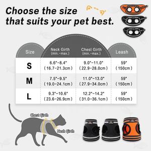 <span class=keywords><strong>Harnais</strong></span> de chat doux réglable pour chaton, gilet anti-évasion pour la marche - Product Image 6