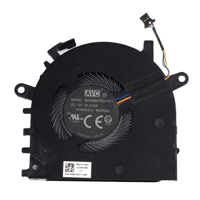 5-16ARH7 Laptop CPU/GPU Cooling Fan Replacement for 5-16ACH6 Notebook Plastic Heatsink Part Numbers 5F10S13964 & 5F10S13991