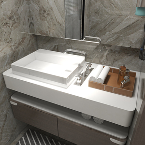 <span class=keywords><strong>Dalle</strong></span> vitrée polie en blanc massif Carrelage mural en <span class=keywords><strong>pierre</strong></span> de quartz artificiel au design moderne Décoration intérieure du salon Grande <span class=keywords><strong>dalle</strong></span> aspect marbre - Product Image 3