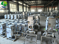 Presse à nouilles électrique automatique commerciale à deux têtes, multifonctionnelle, grande machine de fabrication en acier inoxydable 2500W