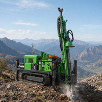 Foreuse de carottage portable à moteur diesel avec système entièrement hydraulique pour une profondeur de 1000 m, idéale pour l'exploitation minière et une vitesse de forage rapide