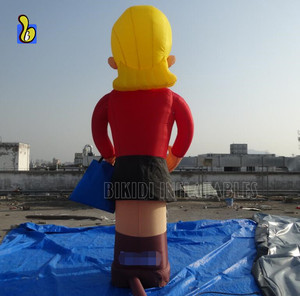 Bon prix gonflable Fashion Lady avec sac à la main gonflable Holland Cartoon Sarah Ballon - Product Image 2