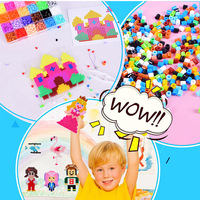 AJB OEM ODM Kundenspezifische 5mm Plastikperlen-Spielzeuge Fabriklieferung Kinder DIY Bastelset Schmelzperlen Individuelles Design