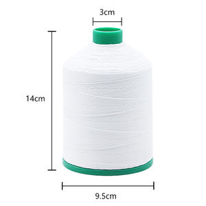 خيط قطني عالي المتانة 400 جرام للبيع بالجملة، خيط مضفر سداسي الطبقات لخياطة نعل الأحذية - Product Image 2