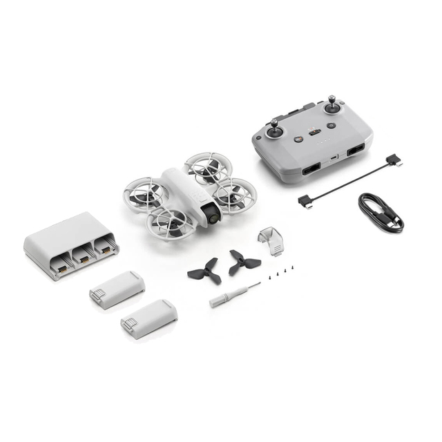 Neo Fly More Combo Beginner Drone with Brushless Motor App Control 12MP Camera 7km Range Plastic 135g Palm Takeoff & Landing