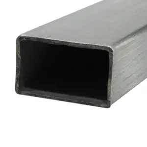 Vuông và hình chữ nhật erw ống rỗng phần Đen sắt liền mạch ống thép SHS RHS Carbon hàn ống thép