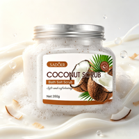 Gommage corporel au sucre biologique nourrissant, doux, nettoyant, hydratant et exfoliant