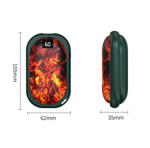 Calentador de manos portátil 3600mAh Banco de energía de carga Usb Protección contra sobrecalentamiento Calentadores de manos eléctricos Banco de energía - Product Image 3