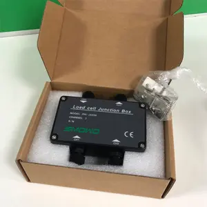 Kotak sambungan RW-JX3 SMOWO sel muatan aluminium cetak 3 saluran untuk sensor sinyal mV