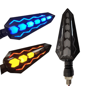 Intermitentes LED Secuenciales para Motocicleta SX, 12V, Universales, de Doble Color, con Efecto de Agua Corriente en Forma de Corazón - Product Image 4