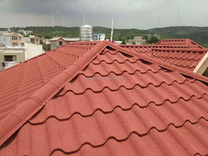 Tuiles de <span class=keywords><strong>toiture</strong></span> métalliques, garantie 50 ans, tôle de <span class=keywords><strong>toiture</strong></span> en aluminium légère, <span class=keywords><strong>tuile</strong></span> Bond, <span class=keywords><strong>panneau</strong></span> de <span class=keywords><strong>toiture</strong></span> en zinc noir revêtu de pierre - Product Image 3