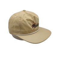 Groothandel Ademende Lichtgewicht Nylon Waterdichte Sneldrogende Snapback Cap Met 5 Panelen