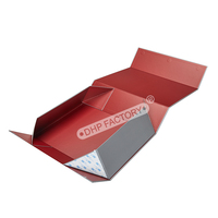 Boîte pliable en carton rigide de luxe personnalisable A4 avec fermeture magnétique Scatola Di Imballaggio Lussuosa